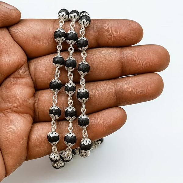 Achleshwar Original Karungali Wood Mala