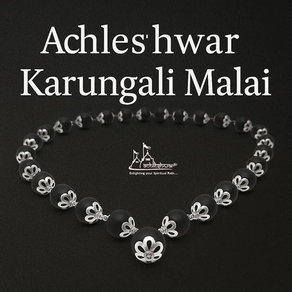 Achleshwar Original Karungali Wood Mala