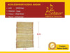 Grass Kusha Aasan Mat 2 x4 Feet - Achleshwar