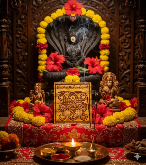 Achleshwar Kalsarp YOG Nivaran Bhojpatra Yantra