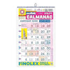 Kalnirnay 2025 English calendar, January 2025 grid with colorful cover