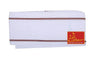 100% Pure Cotton Gamcha Patka White - Achleshwar