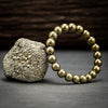 Achleshwar Raw Pyrite Bracelet Golden