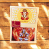 Printed Hindu devotional booklet cover with Ganesha and seated Shiva figures, red badge