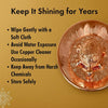Vastu Feng Shui Designer Copper Tortoise with Plate - Achleshwar