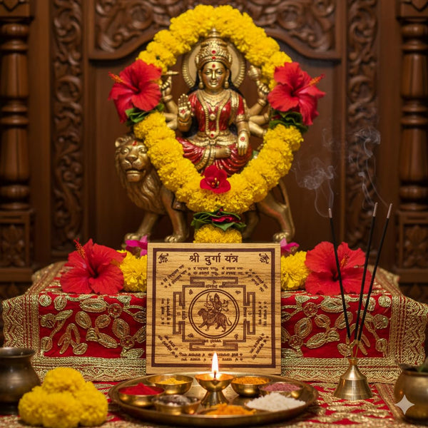 Achleshwar Shree Durga Bhojpatra Yantra