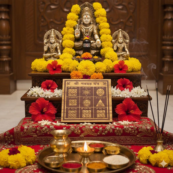 Shree Navgrah Bhojpatra Yantra - Achleshwar