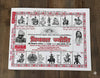 Paperback jantri cover with red frame, zodiac figures, and Hindi title text on white
