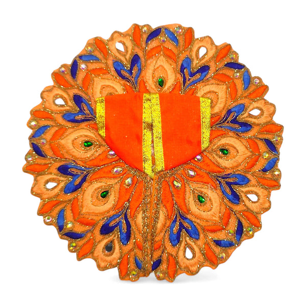 Laddu Gopal poshak/Dress | Bal Gopal Poshak Handmade Embroidery Stone & Jari Work Size 0 to 6 - Achleshwar