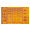 Shiv Bhakt Kesariya Ramnami Shawl Cotton / Om Namah Shivaya Print Orange Color - Achleshwar