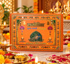Diwali Lakshmi Puja Samagri Kit Box with 40 Essential Items, Mahalakshmi Poojan Samagri, Deepawali Pooja Box Achleshwar