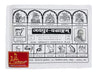 Jantri booklet page with zodiac-style animal icons and Hindi text on white