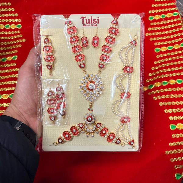 Mata Ji Goddess Idol Full Jewellery Shringar Set for Decoration 86 - Achleshwar
