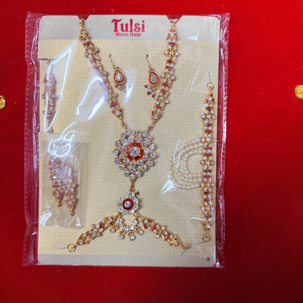 Goddess Idol Full Jewellery Shringar Set for Puja Decoration 87 - Achleshwar