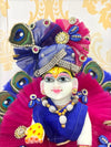 Small Vaijyanti Mala for God Idol Small Mala Garland Haar for Car Idols, Moti Mala for Statue, Figurines, 7 cm Pack of 4 - Achleshwar