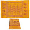Shiv Bhakt Kesariya Ramnami Shawl Cotton / Om Namah Shivaya Print Orange Color