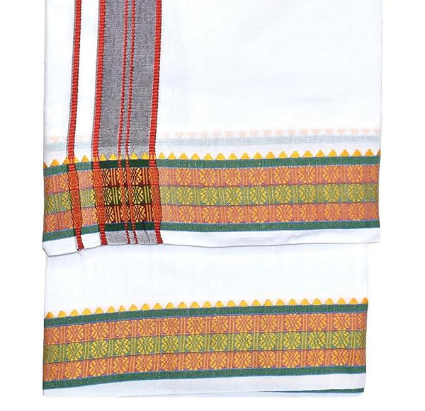 Pure Cotton Special Dhoti White Colour - Achleshwar