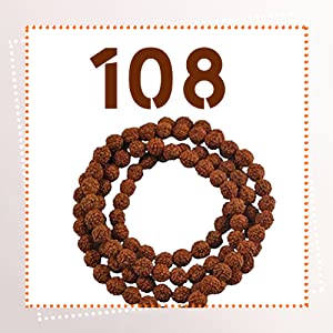 5 Mukhi Rudraksha Mala(8mm)