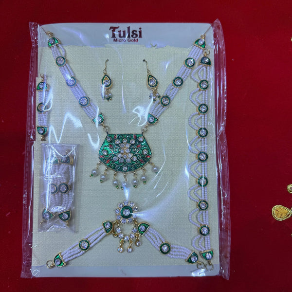 Goddess Idol Jewellery Full Shringar Set for Decoration 94 - Achleshwar