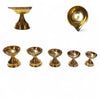 Golden Brass Diya For Pooja - Achleshwar