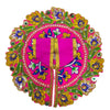 Laddu Gopal poshak/Dress | Bal Gopal Poshak Handmade Embroidered Dress with Stone & Jari Work Size 0 to 6 - Achleshwar