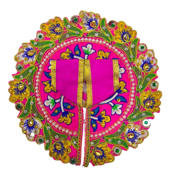 Laddu Gopal poshak/Dress | Bal Gopal Poshak Handmade Embroidered Dress with Stone & Jari Work Size 0 to 6 - Achleshwar