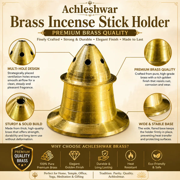 Achleshwar Brass Ashtadhatu Agardan