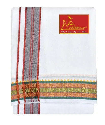 Pure Cotton Special Dhoti White Colour - Achleshwar