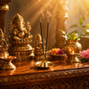 Brass Dhoop Stand for Puja Room