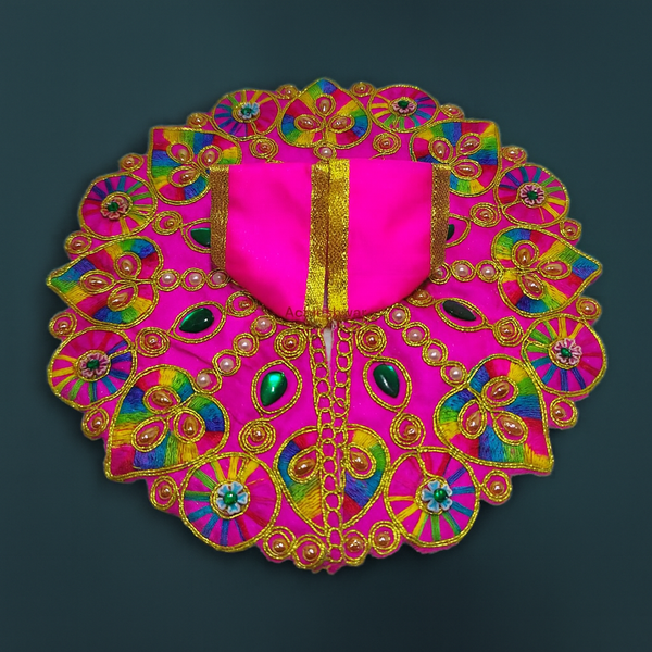 Laddu Gopal poshak/Dress | Bal Gopal PoshakSize 1 Handmade Jari & Stone Work