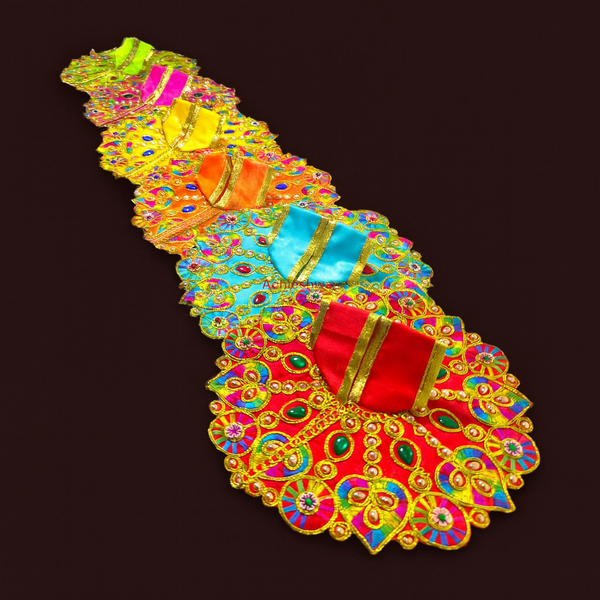 Laddu Gopal poshak/Dress | Bal Gopal PoshakSize 1 Handmade Jari & Stone Work