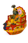 Traditional Singhassan Boat for Bal Gopal
