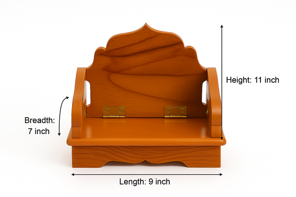 Sagwan Bal Gopal Singhasan(4 NO.)