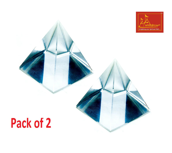 Crystal Pyramid Small (Pack of 2) - Achleshwar