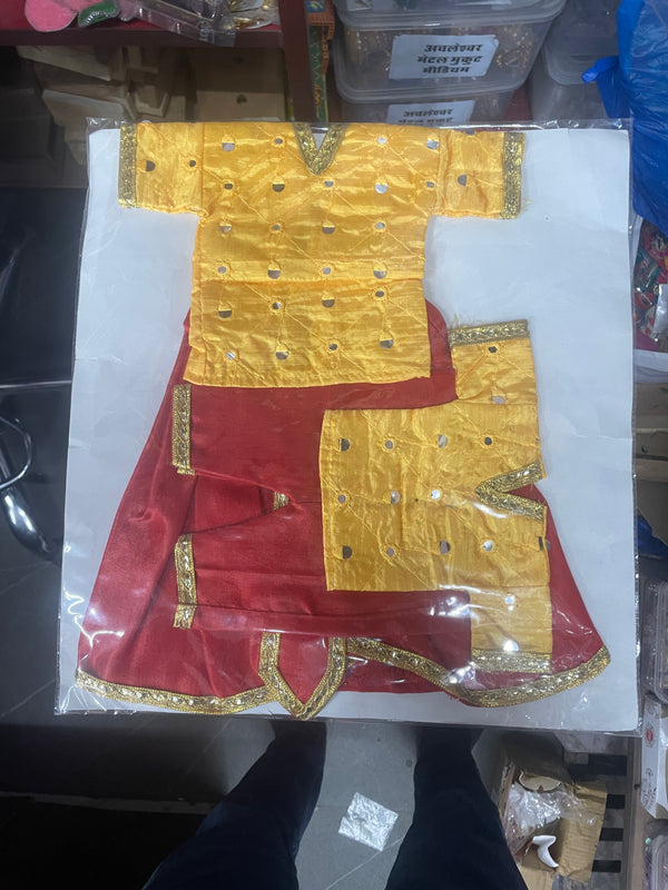 Gangour mata poshak set 18 inch