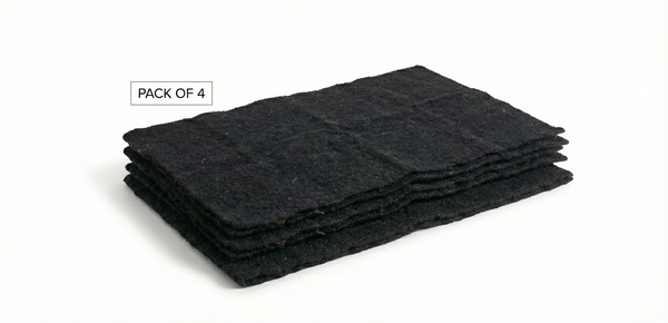 Black Woolen Pooja Aasan