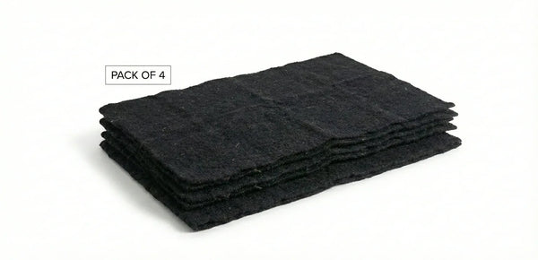 Black Woolen Pooja Aasan - Achleshwar