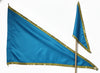 Blue Colour Flag/Jhanda/dhwaj for Religious Purpose - Achleshwar