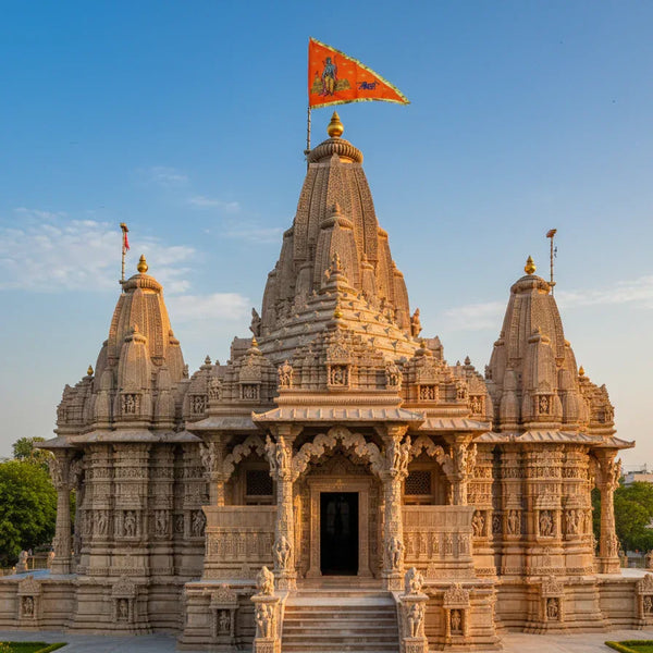 Ram Ji Flag | Orange Jai Shri Ram Mandir Printed Dhwaj – Achleshwar - Achleshwar