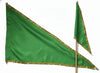 Green Colour Flag/Jhanda/dhwaj for Religious Purpose - Achleshwar - Achleshwar
