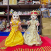 Ishar Ji & Gangour Mata Idol Set | Traditional Rajasthani Gangaur Murti for Pooja 16 Inch - Achleshwar - Achleshwar