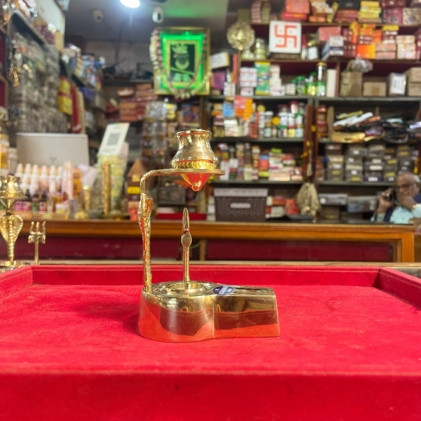 Ashtadhatu Jelhari Argha for Lord Shiva Lingam (Shivling) – Special Pooja Use – Achleshwar - Achleshwar