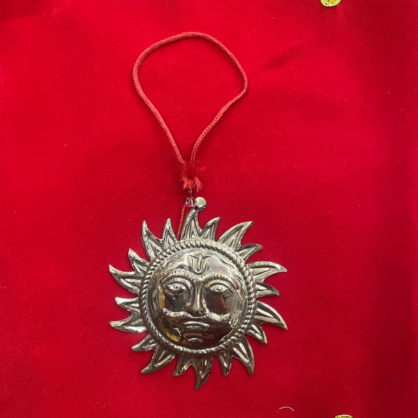 Surya Dev Copper Wall Hanging - Achleshwar