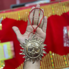 Surya Dev Copper Wall Hanging - Achleshwar