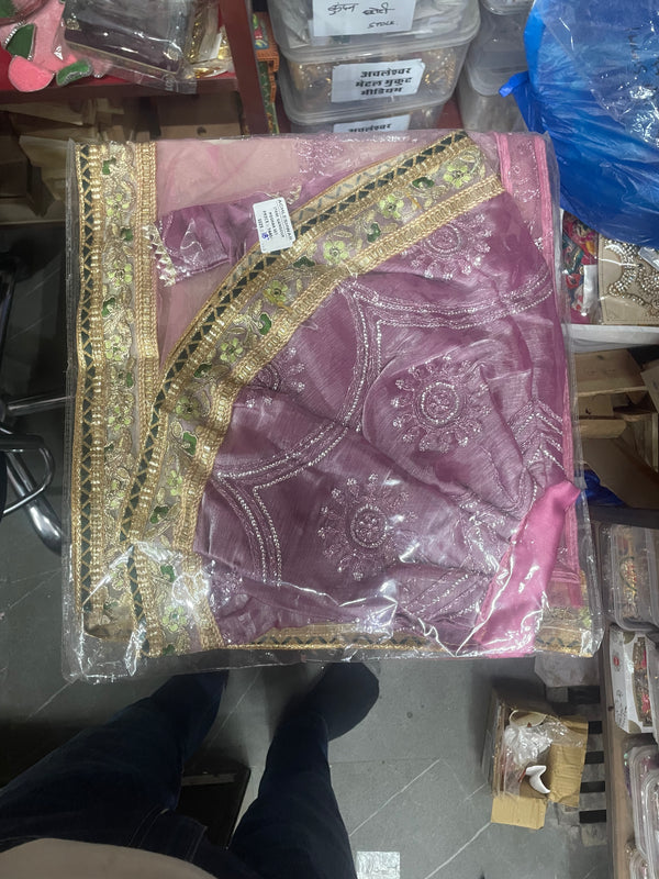 Gangour (Gawar) Mata Ji & Ishwar Ji Poshak Set – 18 Inch Festival Idol Outfit