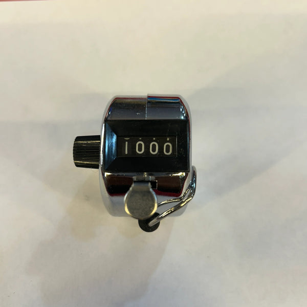 Hand Tally Counter, Digit Number Manual with Finger Ring - Achleshwar