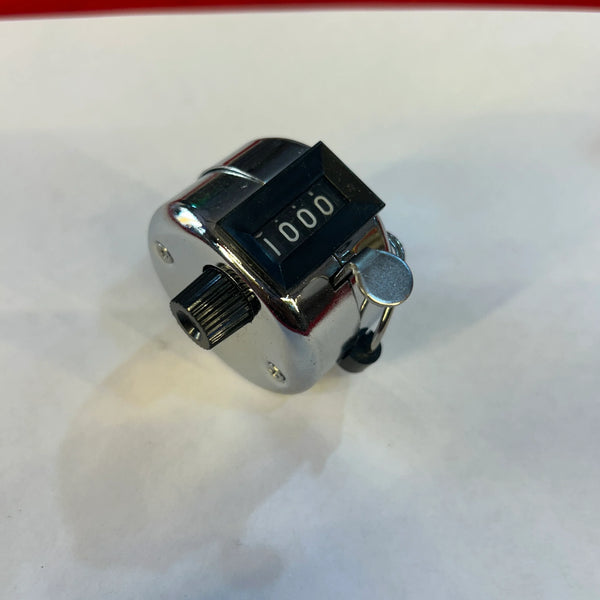Hand Tally Counter, Digit Number Manual with Finger Ring - Achleshwar