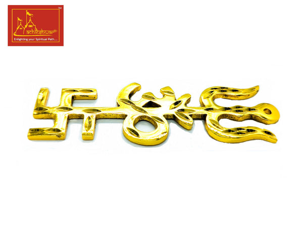 Trishakti / Trishul Swastik Om Ashtadhatu