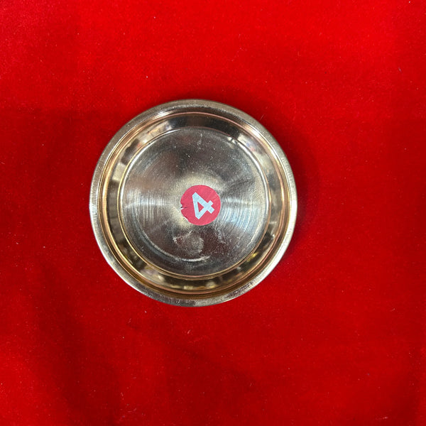 Pure Copper Pooja Plate | Traditional Tamra Pooja Thali for Puja, Aarti & Rituals - Achleshwar