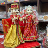 Rajasthani Wooden Isar Gangaur Idol set (21 inches) - Achleshwar - Achleshwar